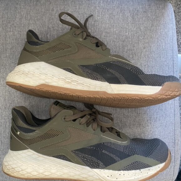 Reebok Crossfit Nano X Men’s Olive Green - Picture 3 of 5
